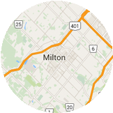 Map Milton
