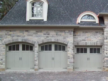 Three Custom Wood Doors