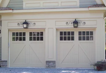 Two Custom Wood Doors