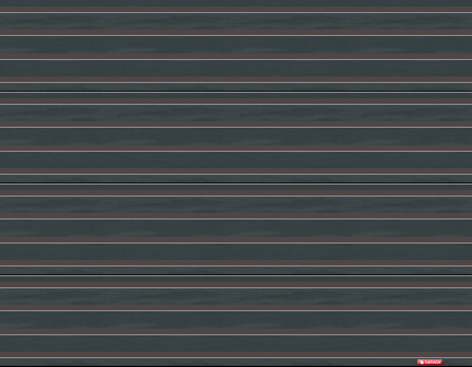 Garage door grooved model Iron Ore colour